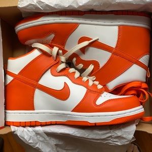 Nike dunks high Syracuse